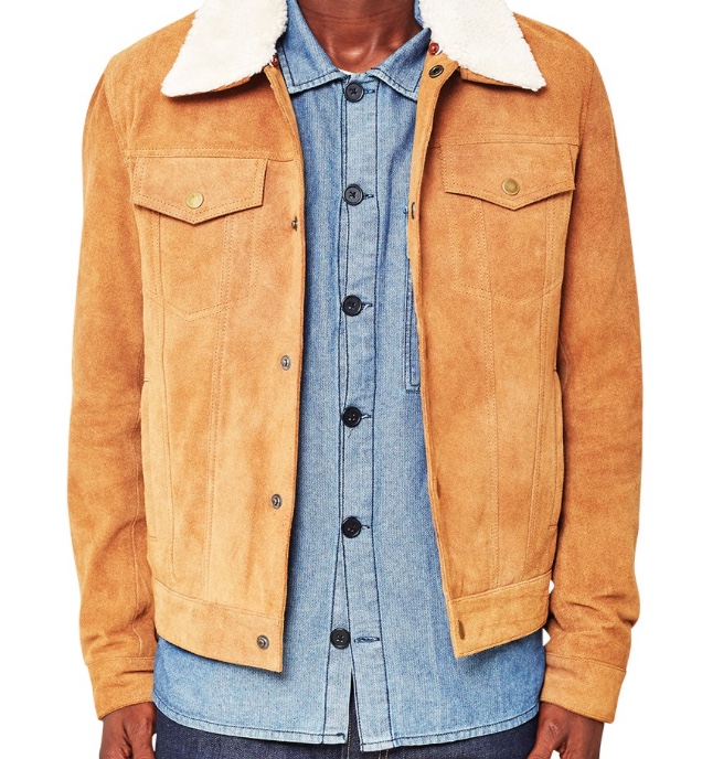 Suede Western jacket