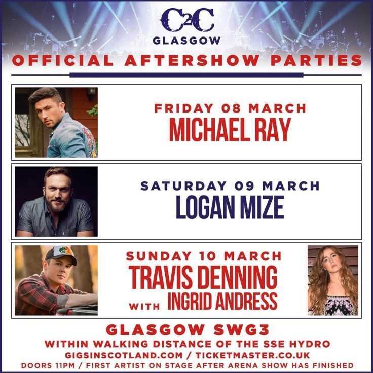 glasgow aftershow lineup