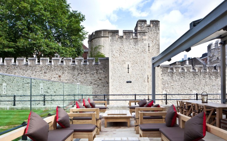 Perkin Reveller Towe Hill beer garden