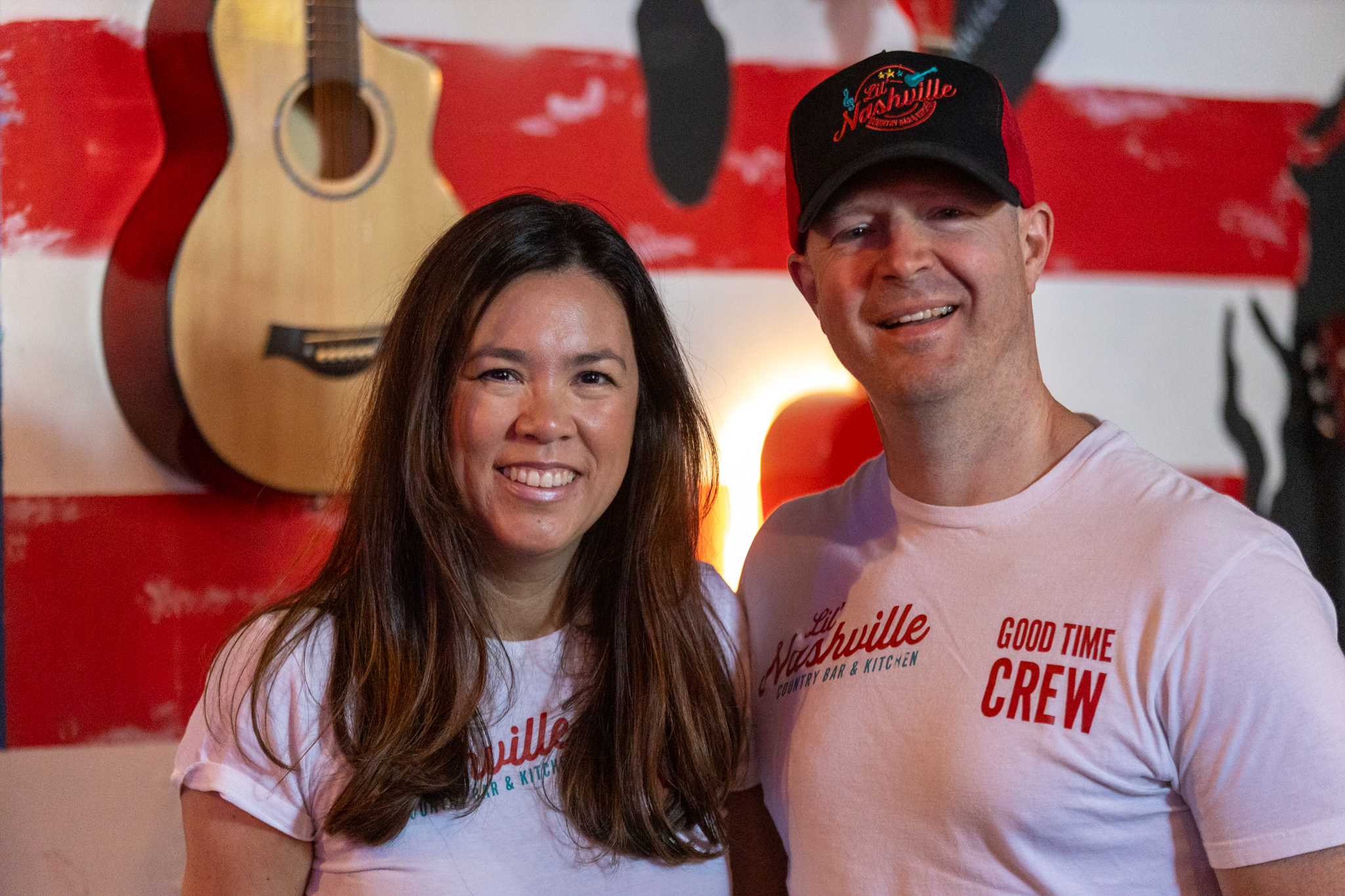PICTURE OF LIL' BAR NASHVILLE OWNERS HELEN AND ROB